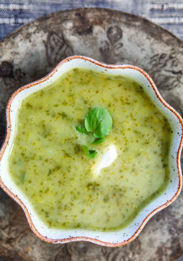 Watercress soup