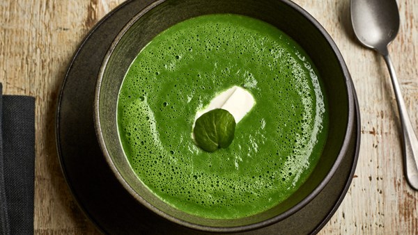 Watercress soup (Soupe de cresson)