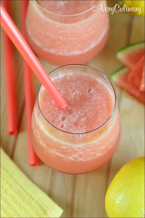 WaterLemon slushie (virgin or spiked!)