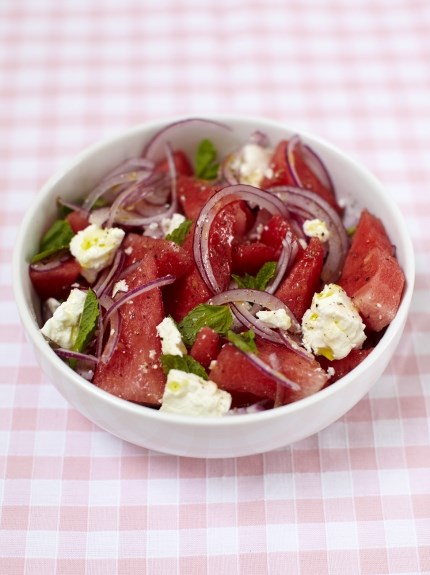 Watermelon & feta salad
