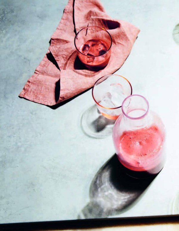 Watermelon & lime pitcher