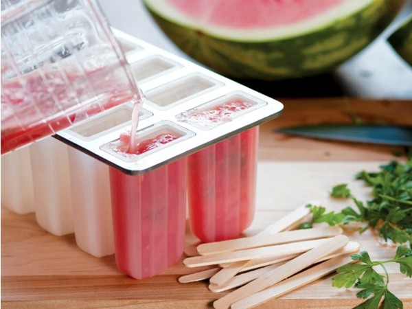 Watermelon & parsley pops (Bake the Book)