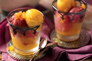 Watermelon & rosewater ice