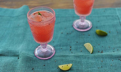 Watermelon agua fresca