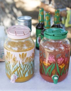 Watermelon and lime zest agua fresca