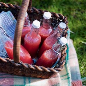 Watermelon and strawberry crush