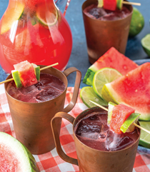 Watermelon bayou mules
