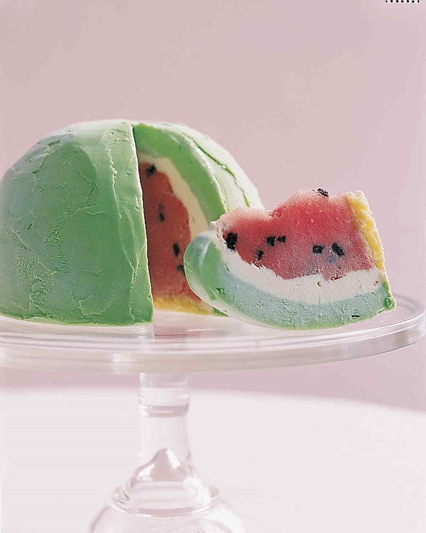 Watermelon bombe
