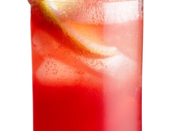 Watermelon-cranberry mocktails 
