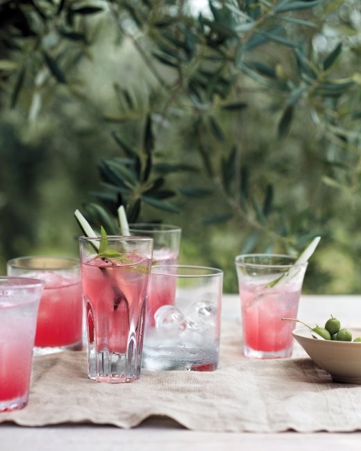 Watermelon-cucumber cooler