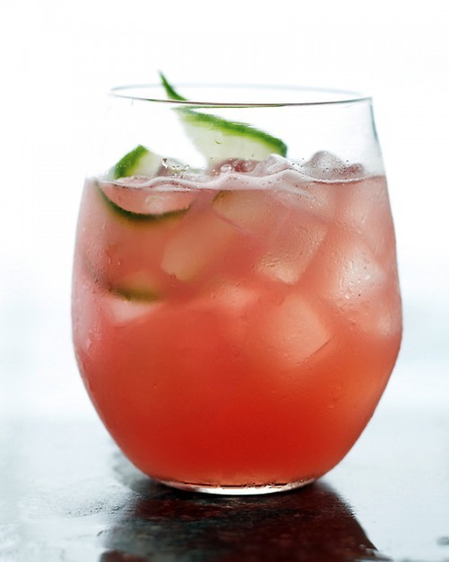 Watermelon-cucumber cooler