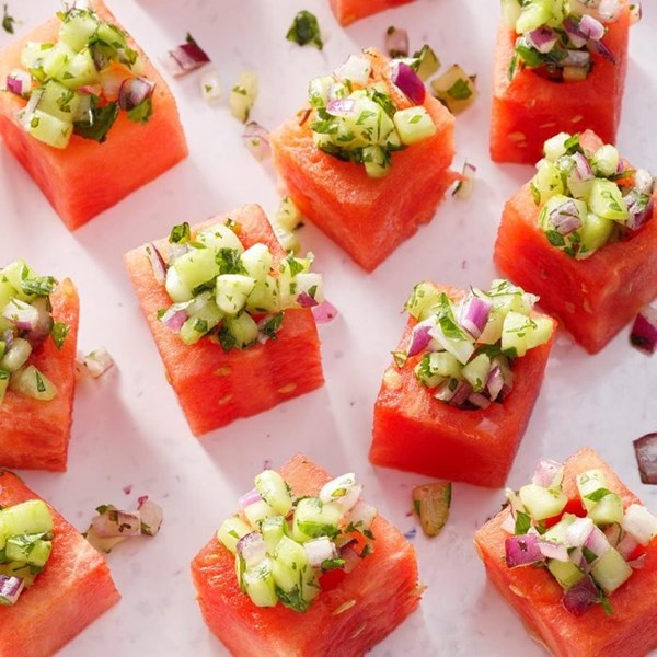 Watermelon cups