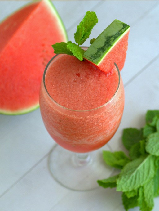 Watermelon frosé