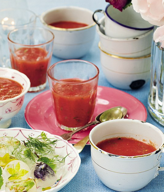 Watermelon gazpacho