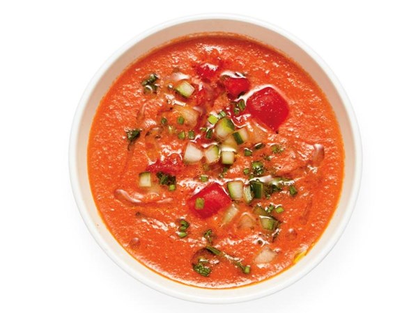 Watermelon gazpacho 