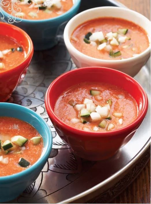Watermelon gazpacho
