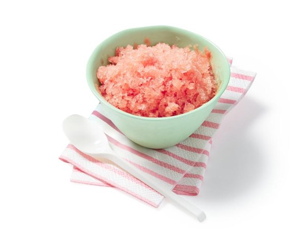 Watermelon-ginger granita 