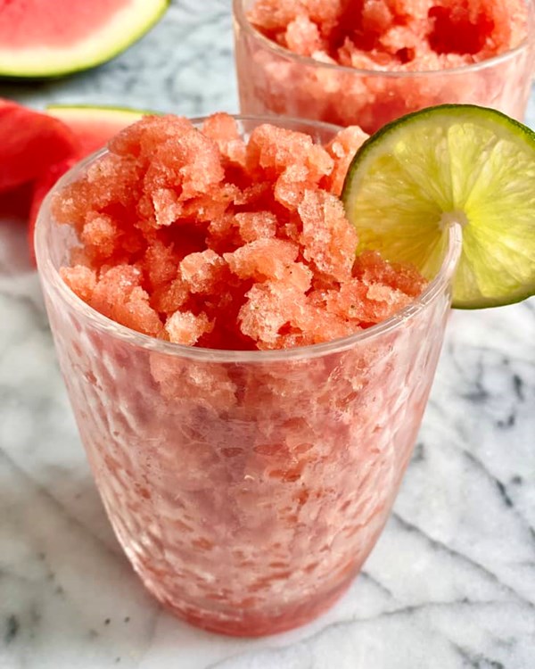 Watermelon granita