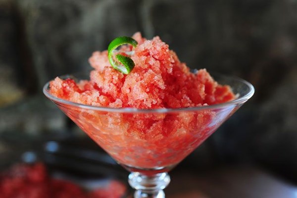 Watermelon granita