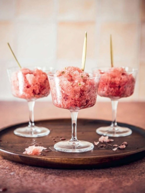 Watermelon granita (Granita di anguria)