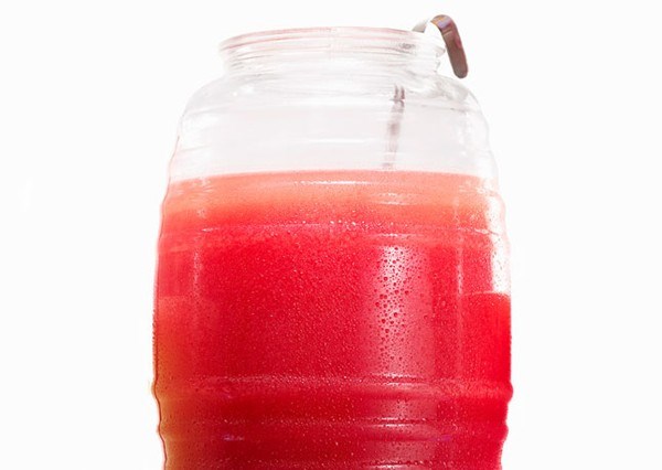 Watermelon-grapefruit agua fresca