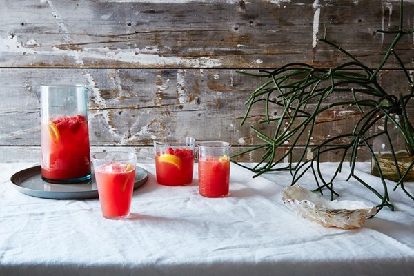 Watermelon habanero lemonade