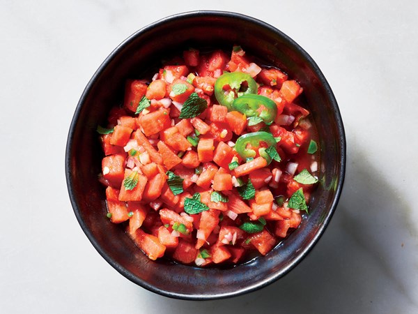 Watermelon-jalapeño relish