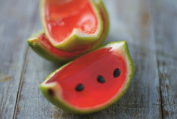 Watermelon Jell-o shots
