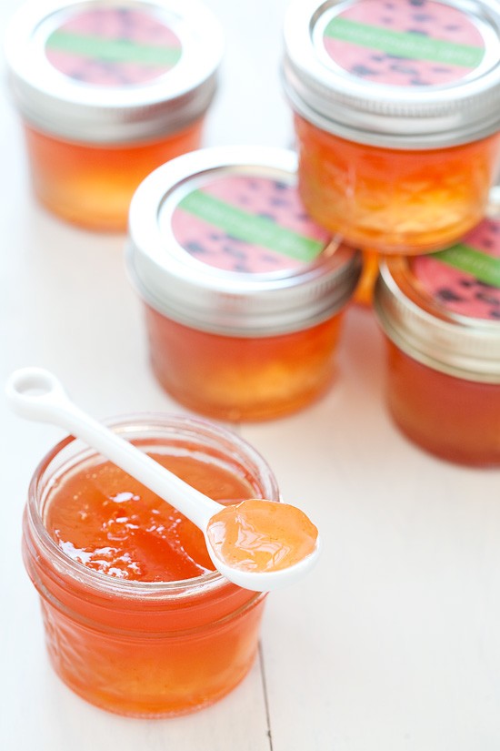 Watermelon jelly