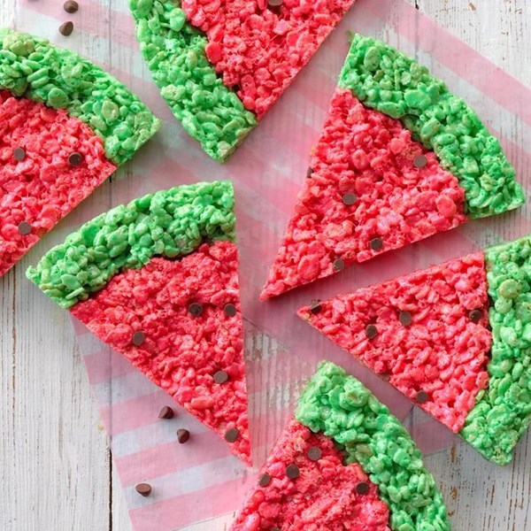 Watermelon [Krispies treats]