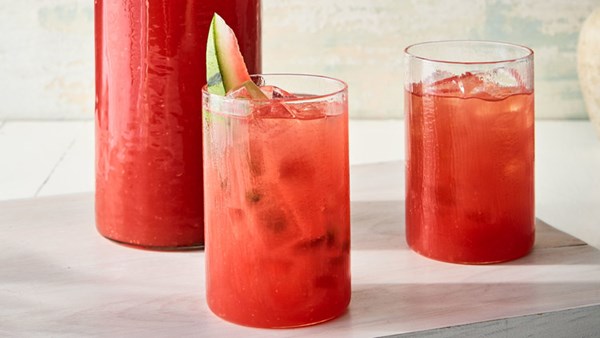 Watermelon-lemon tea