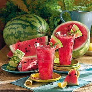 Watermelon-lemonade cooler
