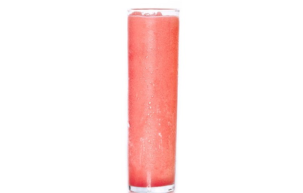 Watermelon, lime, and tequila frozen cocktail