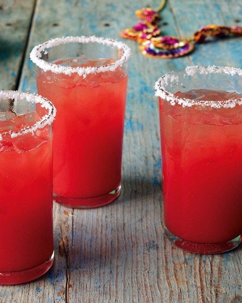 Watermelon margaritas
