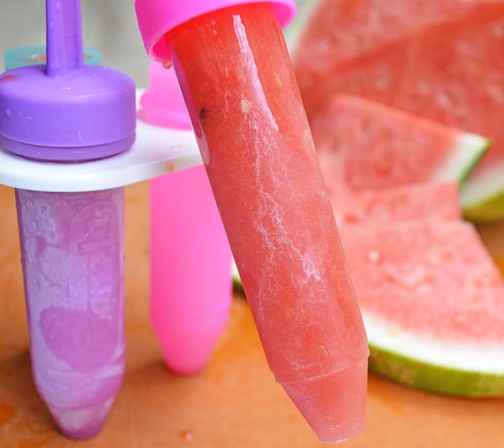 Watermelon paletas