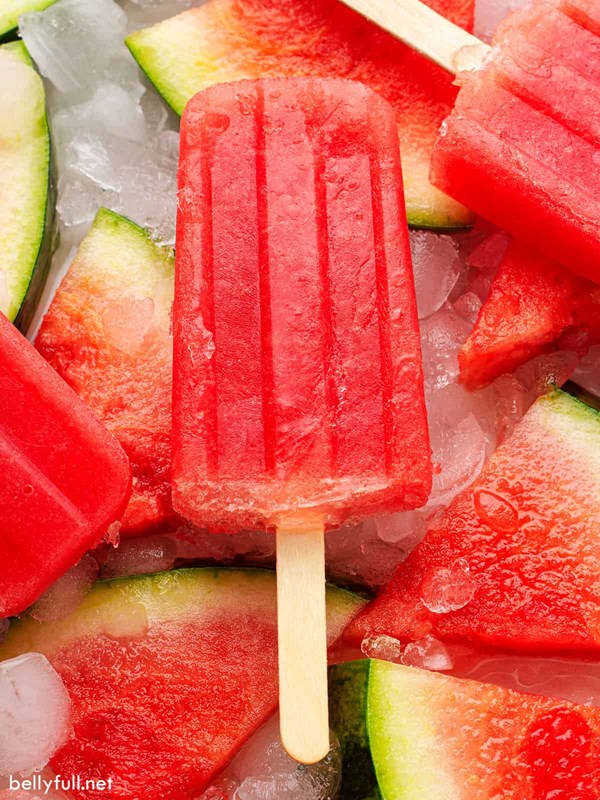 Watermelon popsicles
