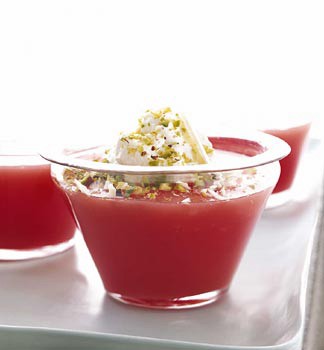 Watermelon pudding