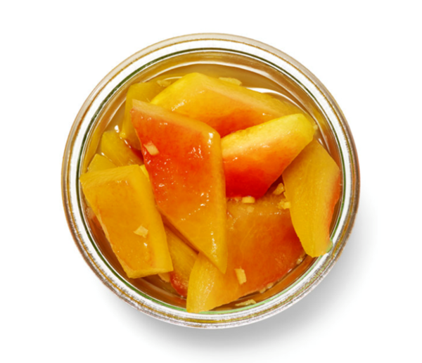 Watermelon rind relish