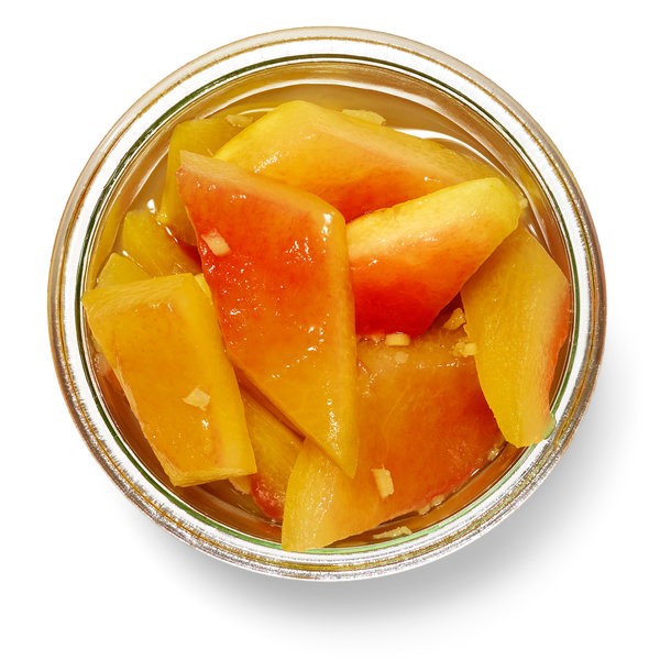 Watermelon rinds (relish)