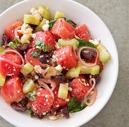Watermelon salad