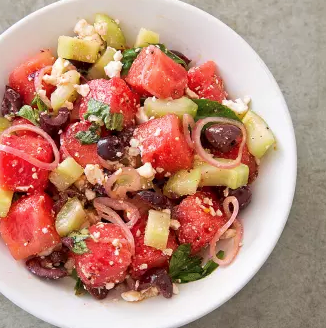 Watermelon salad