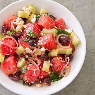Watermelon salad
