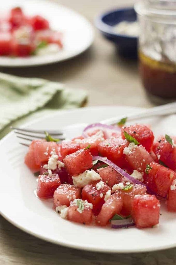 Watermelon salad