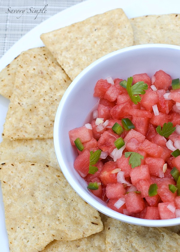 Watermelon salsa