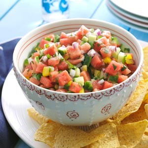Watermelon salsa
