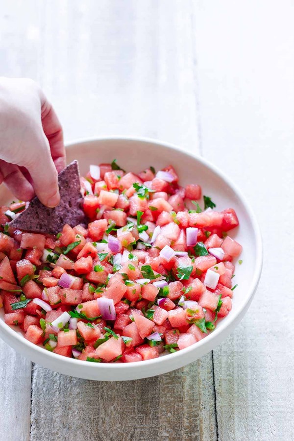 Watermelon salsa