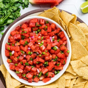 Watermelon salsa