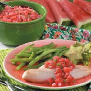 Watermelon salsa