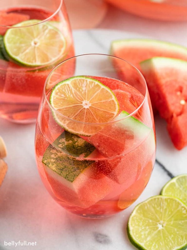 Watermelon sangria
