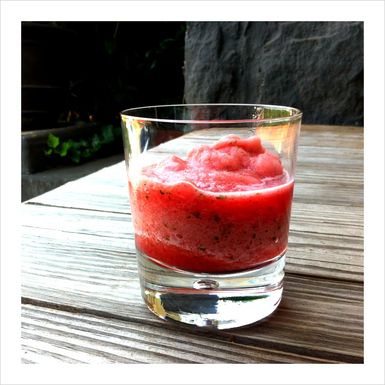 Watermelon slush